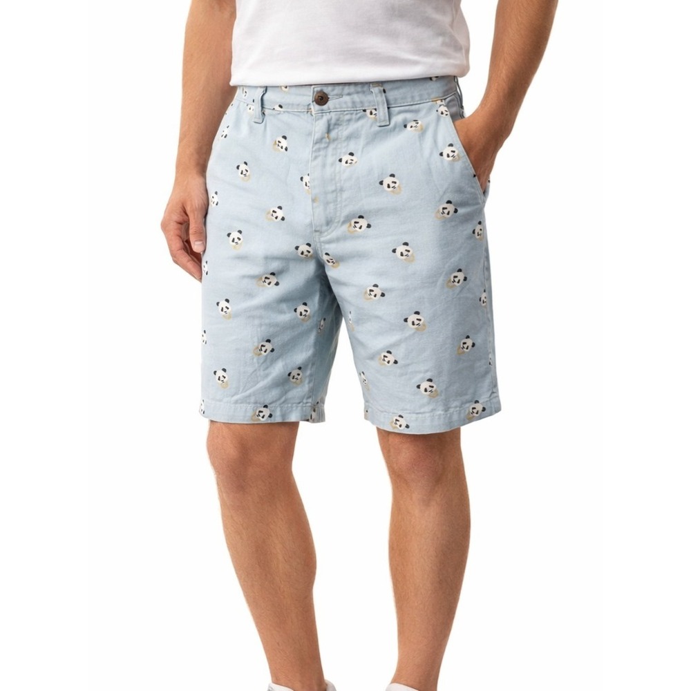 RAW YARN INDUSTRIES Panda Print‎ Shorts – Men's Size 36